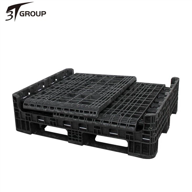 hot 40 x 48 x 39Heavy-Duty Collapsible Bulk Container 2 Doors
