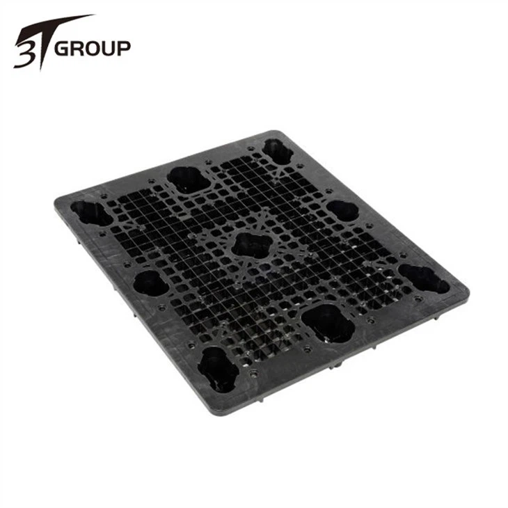 Perimeter Base Single Use Black Plastic Export Pallet factory